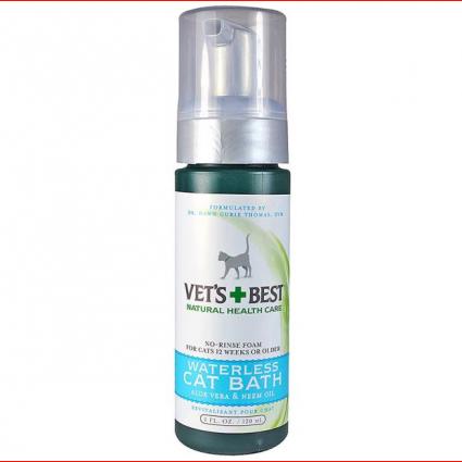 vet's best waterless dog bath